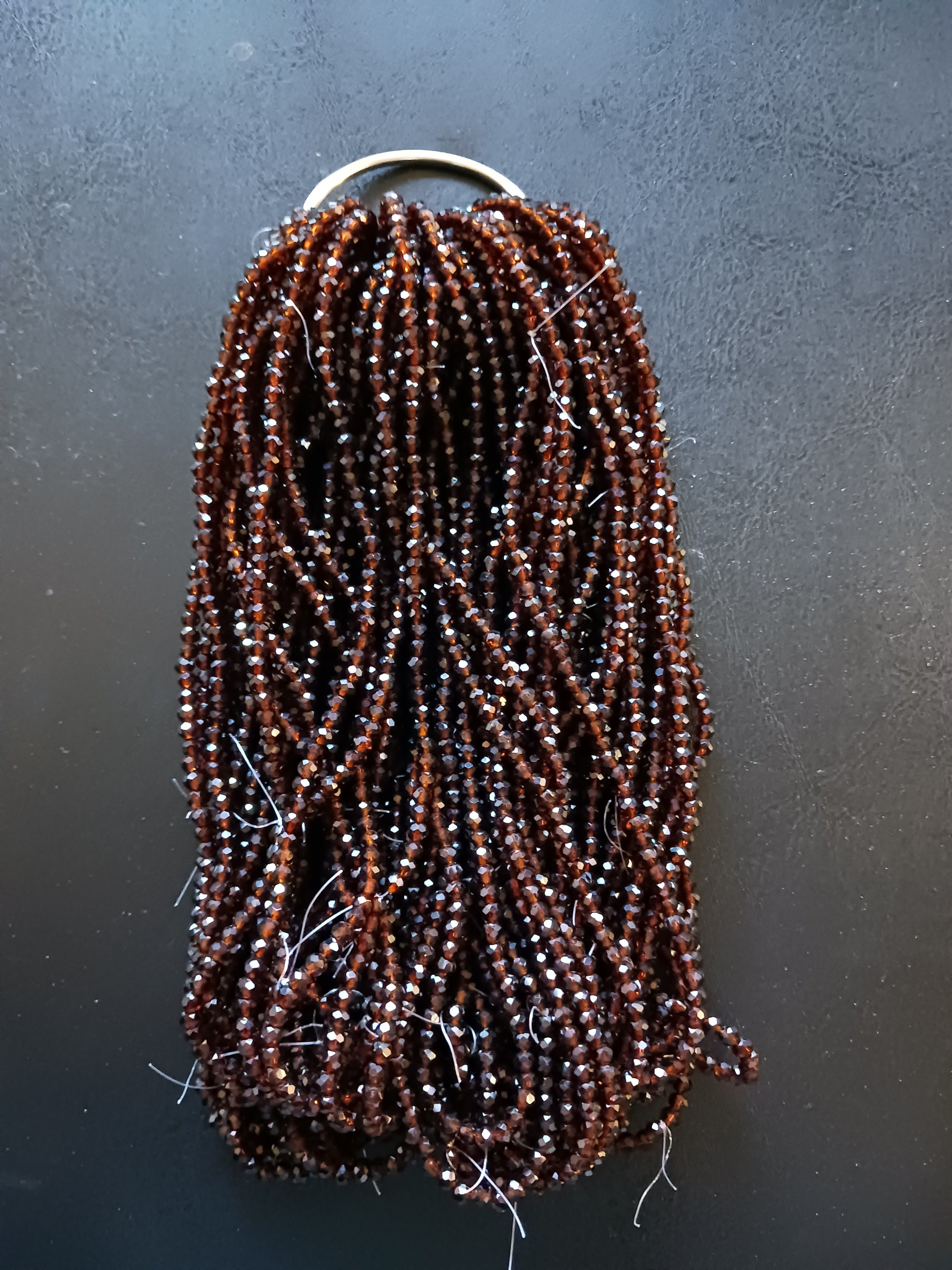 8 mm Rondelle Strand Semi-Transparent & Transparent