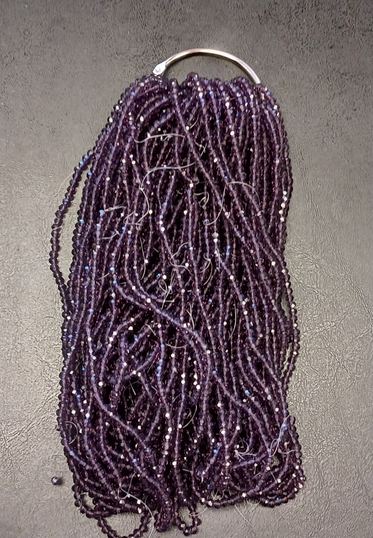 4 mm Rondelle Strand-Semi-Transparent & Transparent