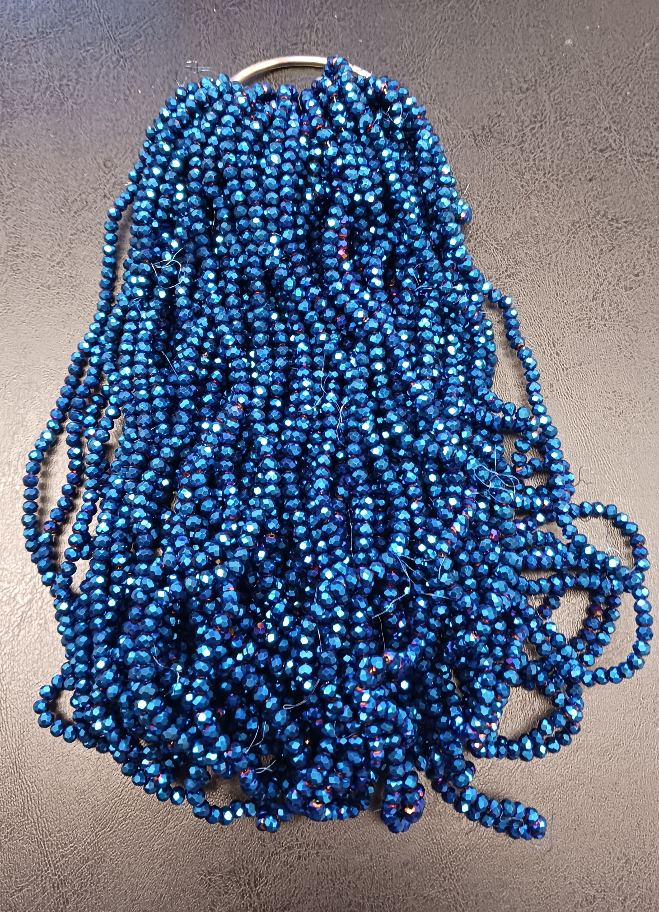 8 mm Rondelle Strand Semi-Transparent & Transparent