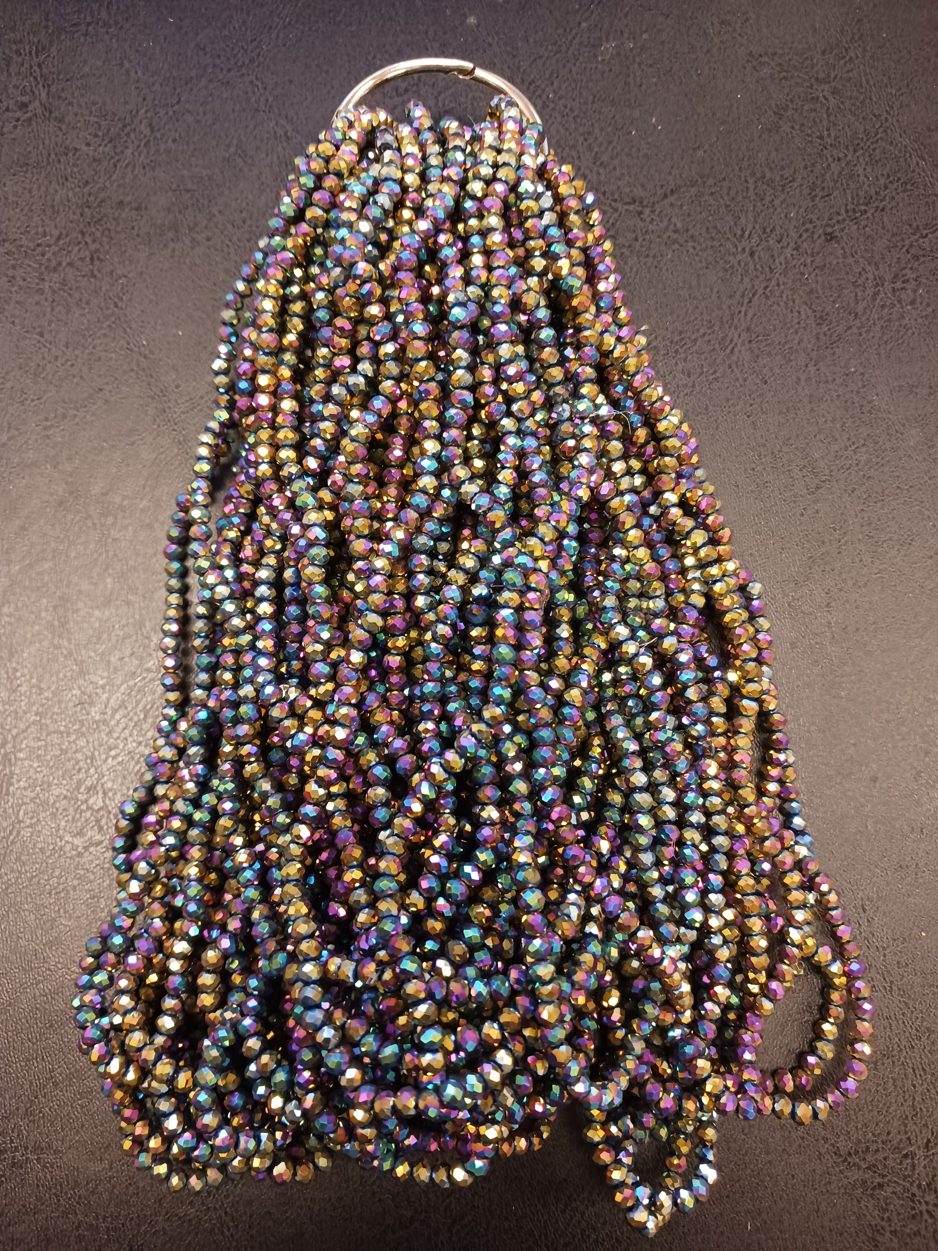 8 mm Rondelle Strand Semi-Transparent & Transparent