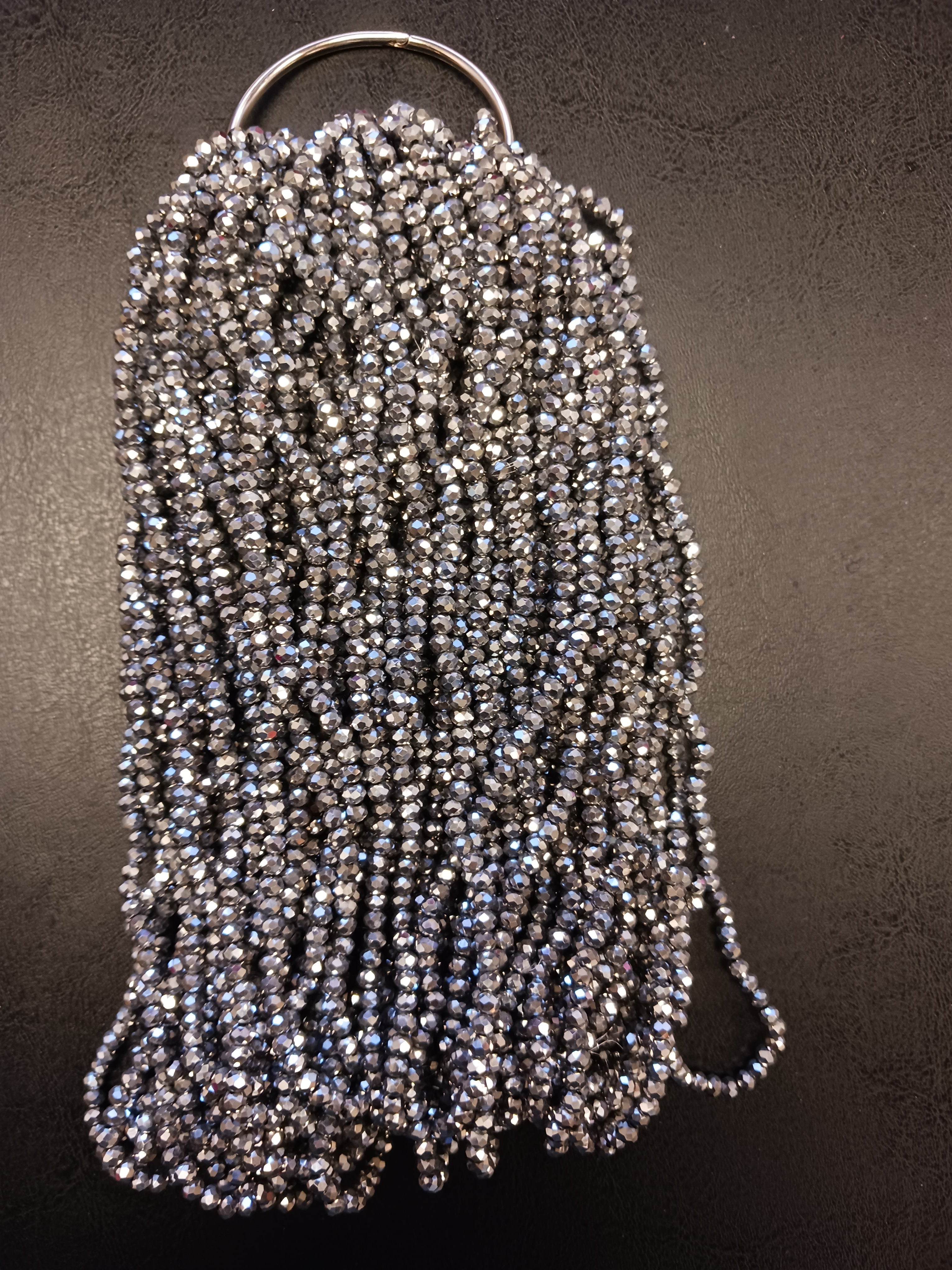 8 mm Rondelle Strand Semi-Transparent & Transparent