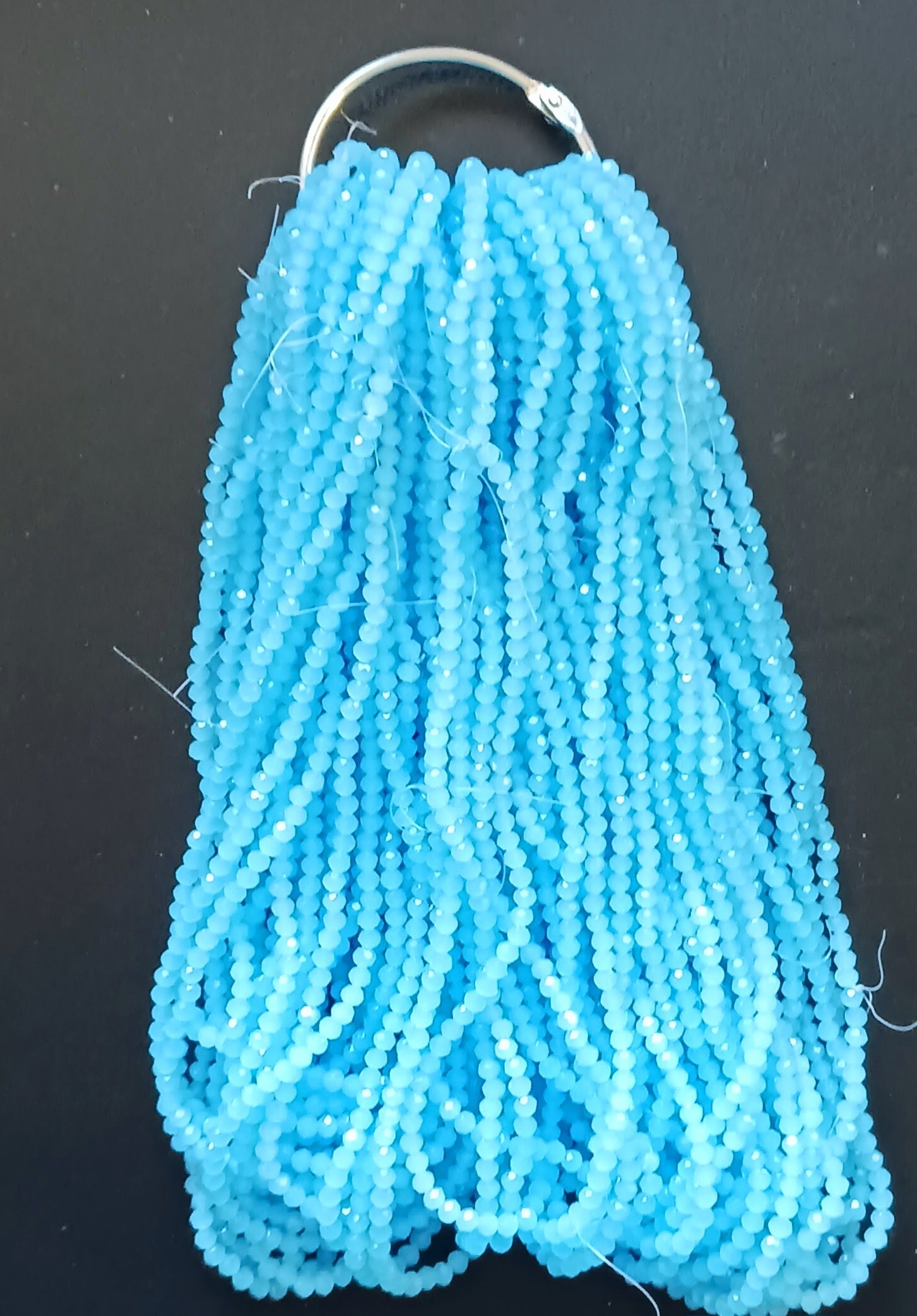 8 mm Rondelle Strand Semi-Transparent & Transparent