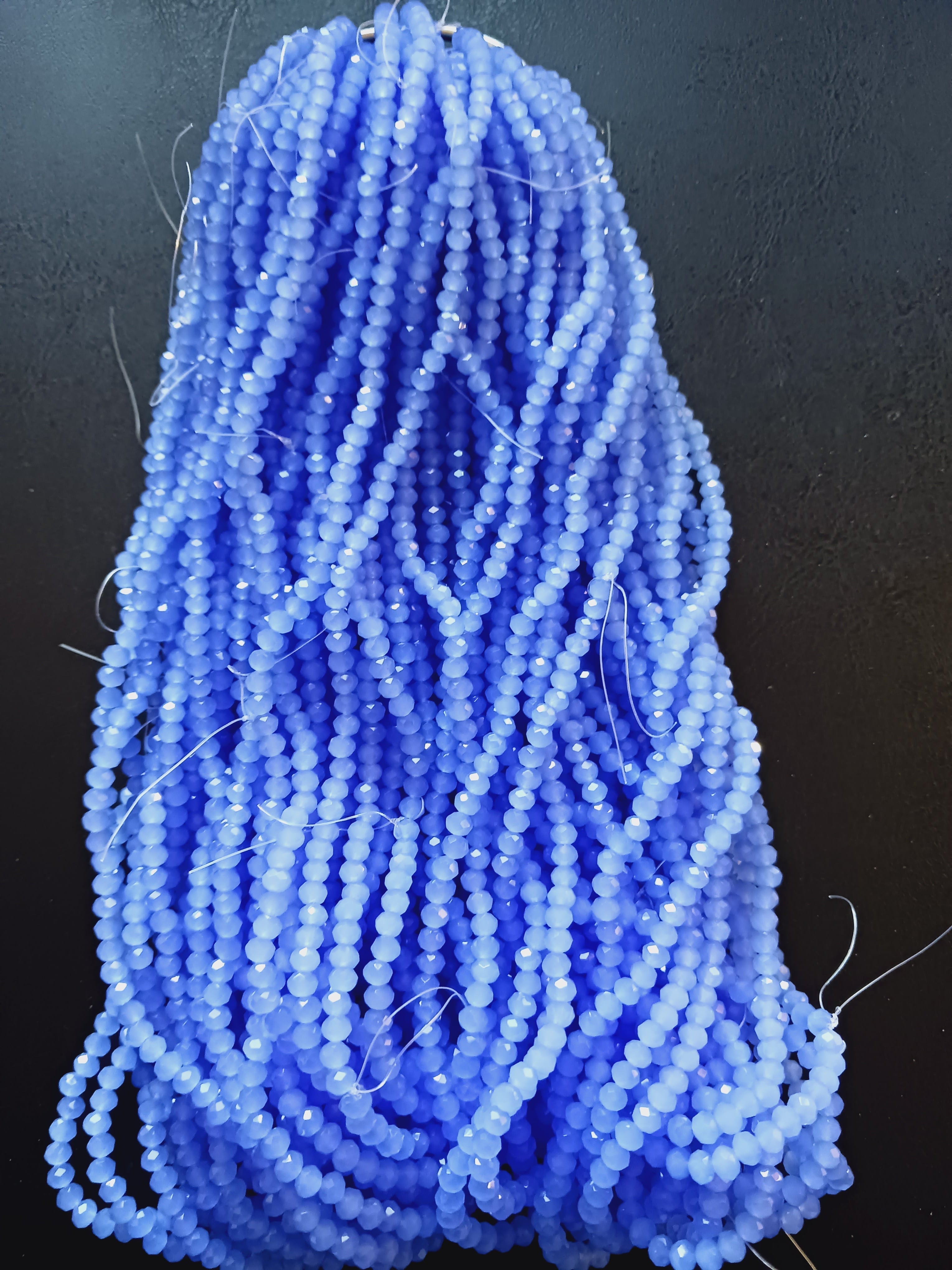 8 mm Rondelle Strand Semi-Transparent & Transparent