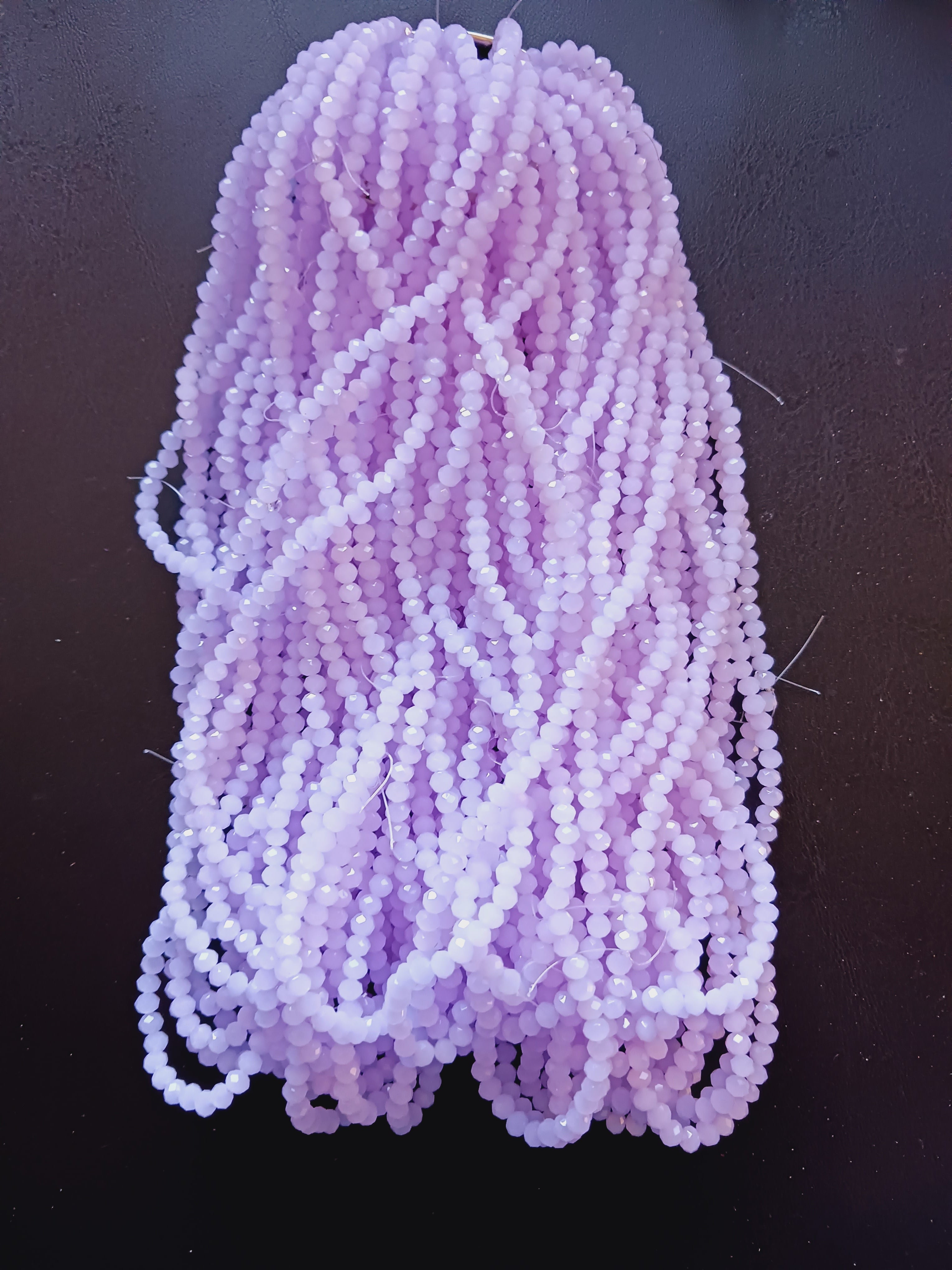 8 mm Rondelle Strand Semi-Transparent & Transparent