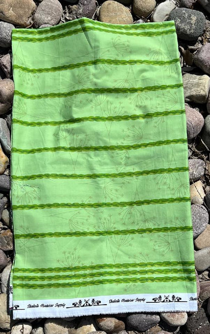 Sweetgrass Cotton Fabric by Paula Top Sky Houtz for Shokota Pow-wow Supply