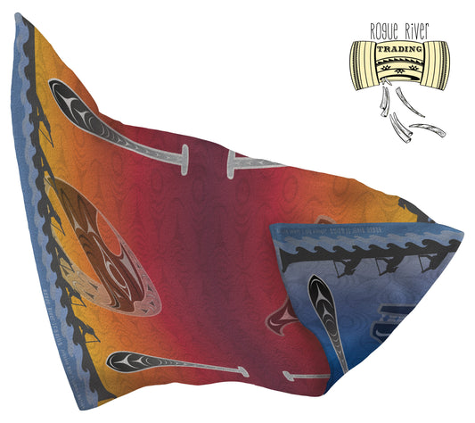 Reversable Fleece Blanket "Guardian" by Johnnie Bob