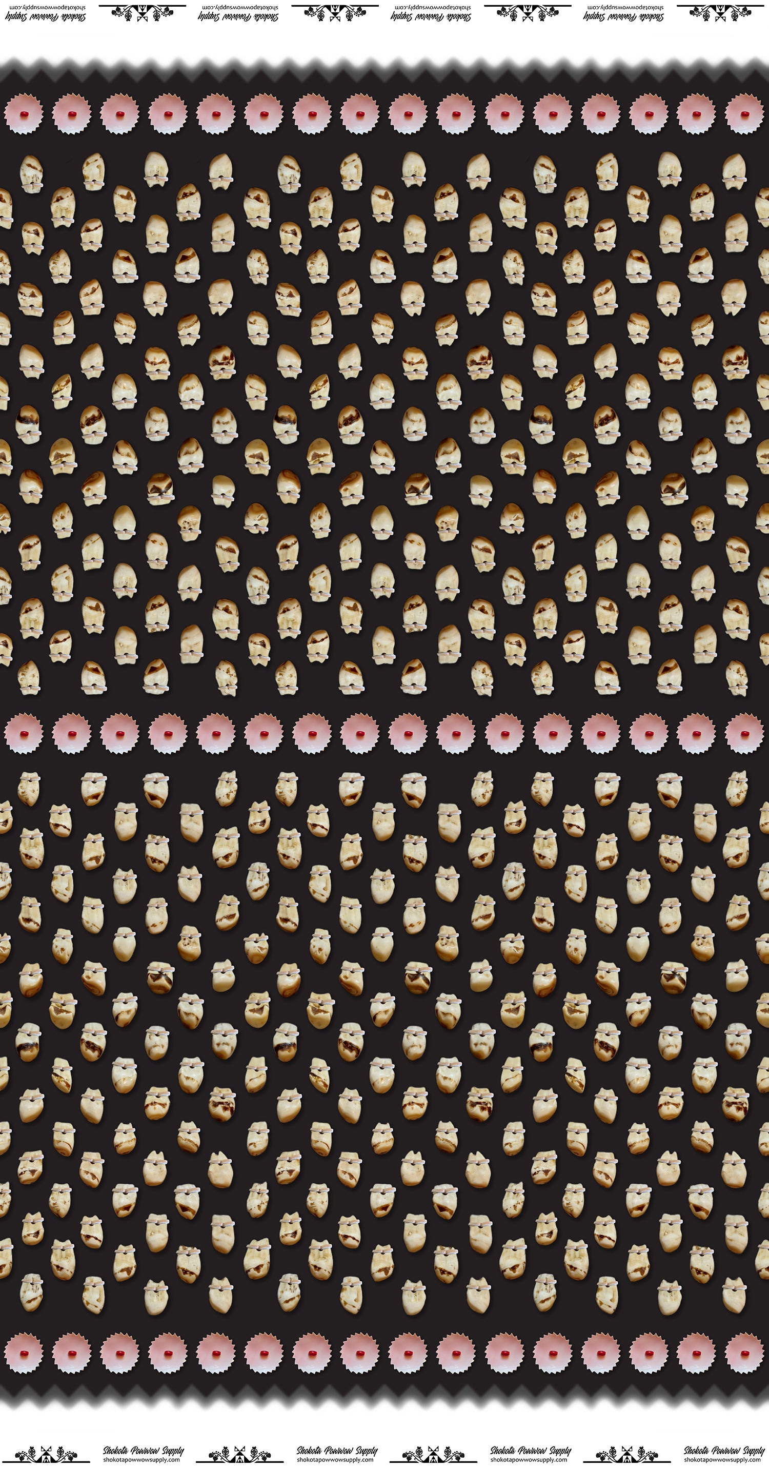 "Hehaka" Elk Teeth Shokota Cotton Fabric Collection