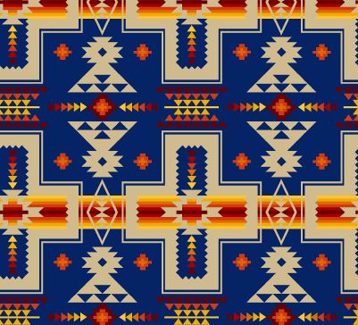 Native Print Cotton Fabric