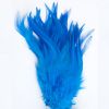 Strung Saddle Hackle Feathers, 5"-6" Light Bright Colors (1 Ounce: 375-525 Hackles)