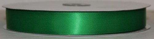 7/8" Emerald Green Satin Ribbon