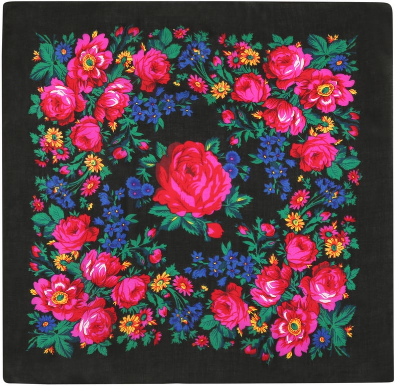 Scarves Floral XLarge  (44