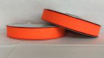 3/8" Neon Orange Satin Ribbon
