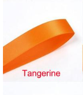 5/8" Tangerine Satin Ribbon