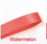 5/8" Watermelon Satin Ribbon